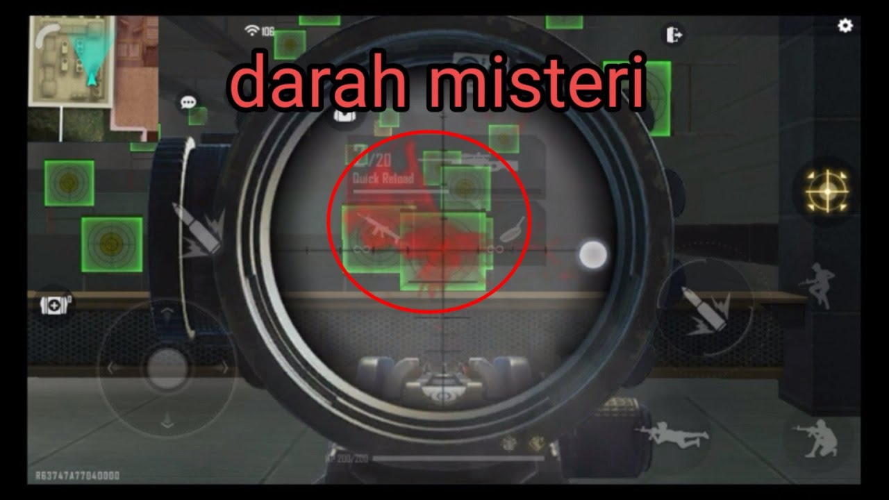 1 misteri yg  ada  di  mode training freefire Indonesia  YouTube