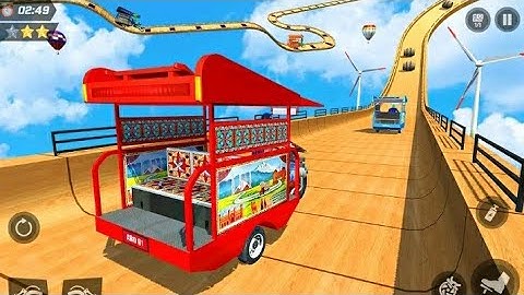🛺Mega Ramp Rickshaw🛺 stunt 3D: Tuk Tuk Racing Games🛺🚜🚔🚕🚖🚗🚑🚓🚛🚚🚘🚙🛵🛺#Short