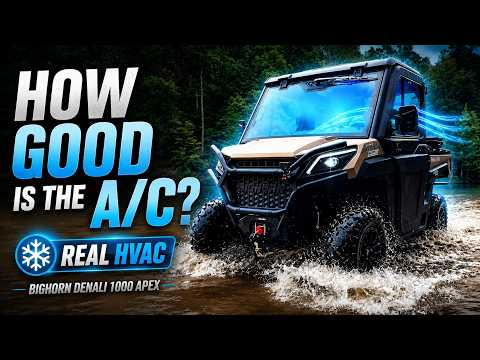 Cold A/C on Affordable UTV - BigHorn Denali 1000 APEX Side By Side
