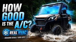 The Most Affordable UTV With REAL HVAC—How Well Does the A/C Work | Denali 1000 APEX