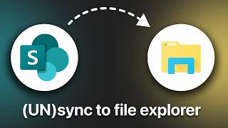 How to Sync or Unsync SharePoint to File Explorer | Updated Guide