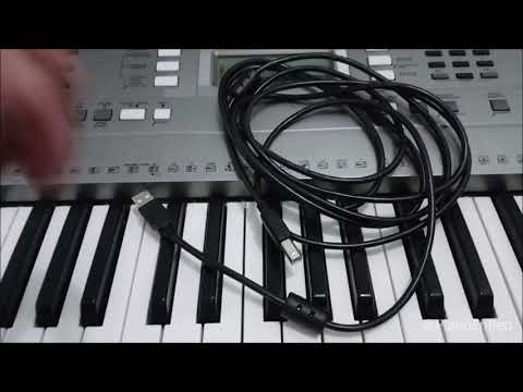 Conexión MIDI Yamaha PSR