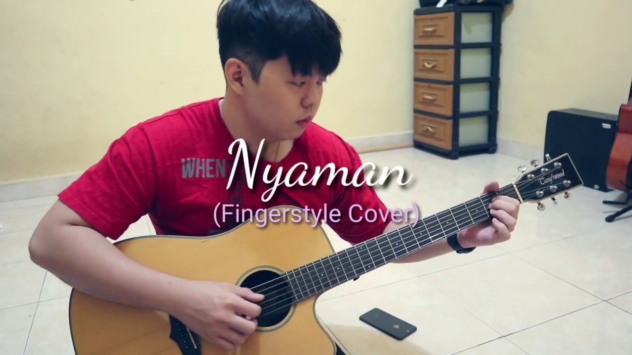 Nyaman - Andmesh / Fingerstyle Gitar Cover - YouTube