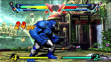 UMVC3 - Quick Hulk combo video