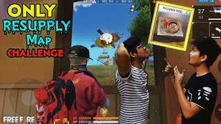 Free Fire Rank Match Resupply - Map Only Weapon Challenge Gone Wrong😶 || Face Cam -TwoSide Gamers