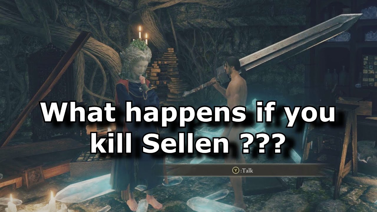 Elden Ring What happens if you kill Sellen ??? YouTube