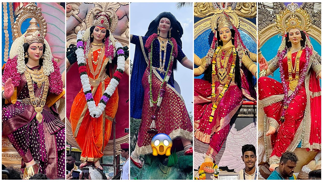 Mumbai Devi Maha Aagman Sohala 2025 | 11 IN 1😱Mumbai Chi Mauli 2025 | Mumbai Devi Aagman Sohala 2025