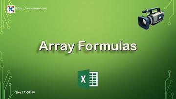 Array Formulas