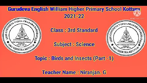 3rd Standard Science 4th Lesson Part 1 Sem 1 2021   22