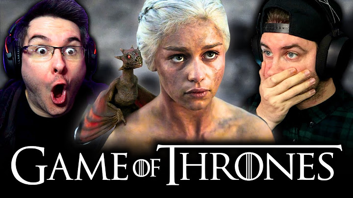 OUR FIRST TIME WATCHING *GAME OF THRONES* | GAME OF THRONES EPISODE 10 REACTION