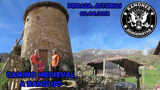 Subida a Bandujo por el camino medieval. ( Proaza. Asturias). 03.04.2015
