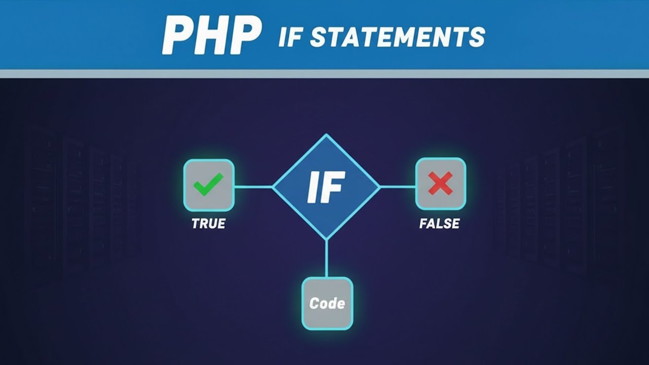 PHP If Statements & Conditional Operators - YouTube