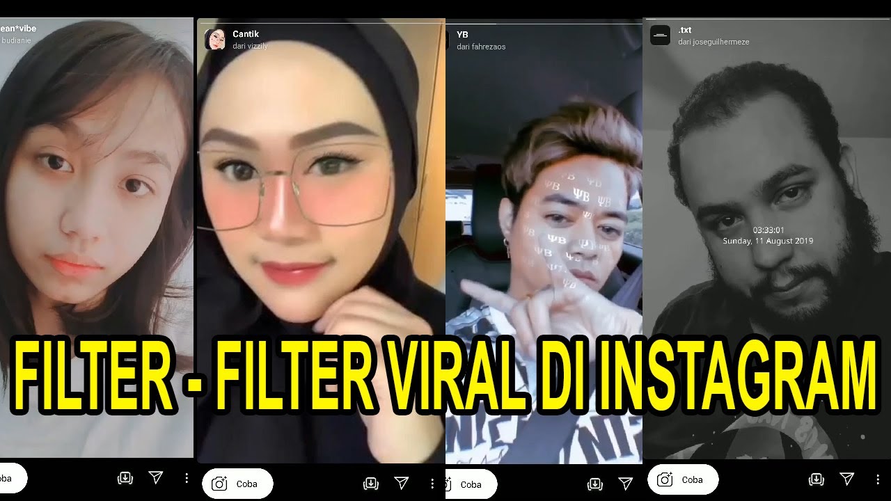 CARA MENCARI FILTER INSTAGRAM YANG LAGI VIRAL - YouTube