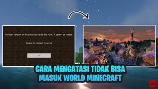 Cara Mengatasi Tidak Bisa Masuk Ke Map Minecraft Yang Versinya Lebih Tinggi | Minecraft Tutorial screenshot 5