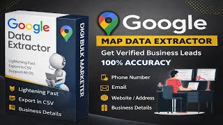 Google Data Extractor Software | Fast Lead Scraping Tool for Business | 2026 Best Data Mining Tool