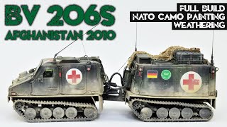 FULL BUILD: BV 206S, German Army, Afghanistan 2010, Takom 2038, 1/35