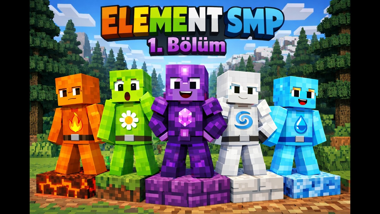 Yeni Başlangıç [Minecraft Element Smp] (GustiALNpov] @GustiALN @User ...