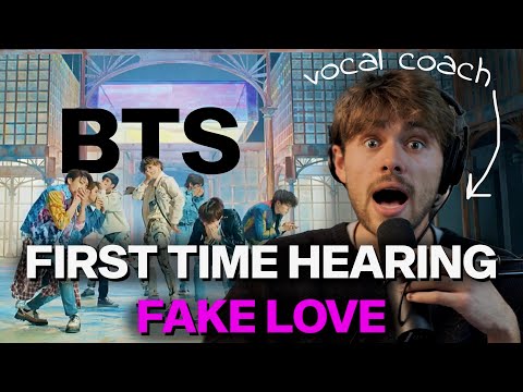 Vocal Coach Reacts to BTS's FAKE LOVE MUSIC VIDEO