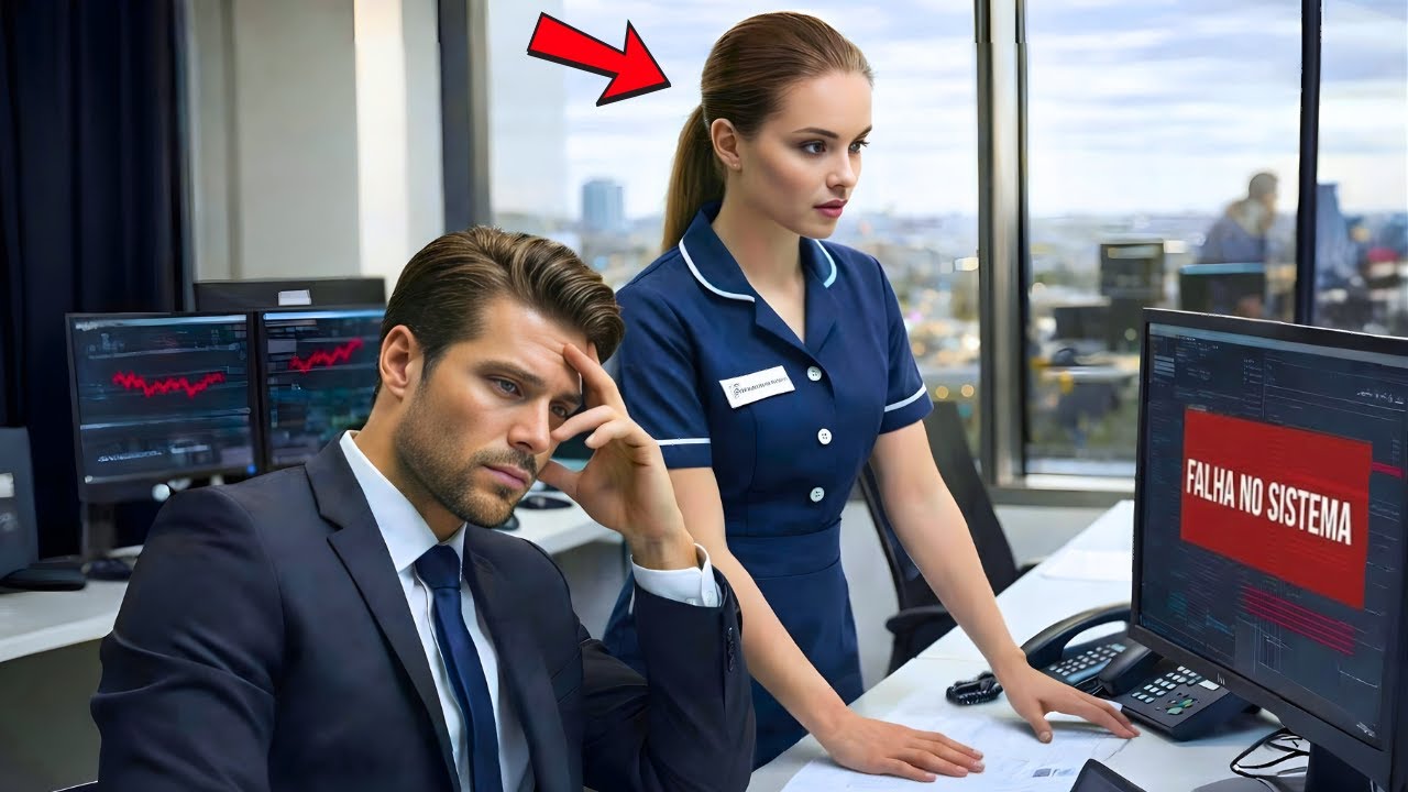 O MILIONÁRIO TINHA PERDIDO TUDO — ATÉ QUE SUA FAXINEIRA MUDOU SEU DESTINO EM SEGUNDOS