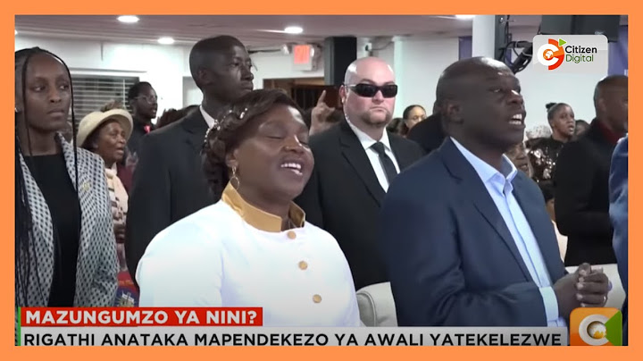 Rigathi Gachagyua akashifu wito wa Raila