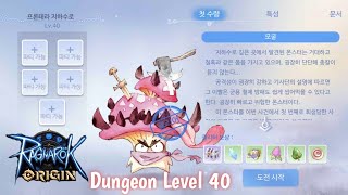 Book Dungeon Level 40 Tips and Trick - Ragnarok Origin