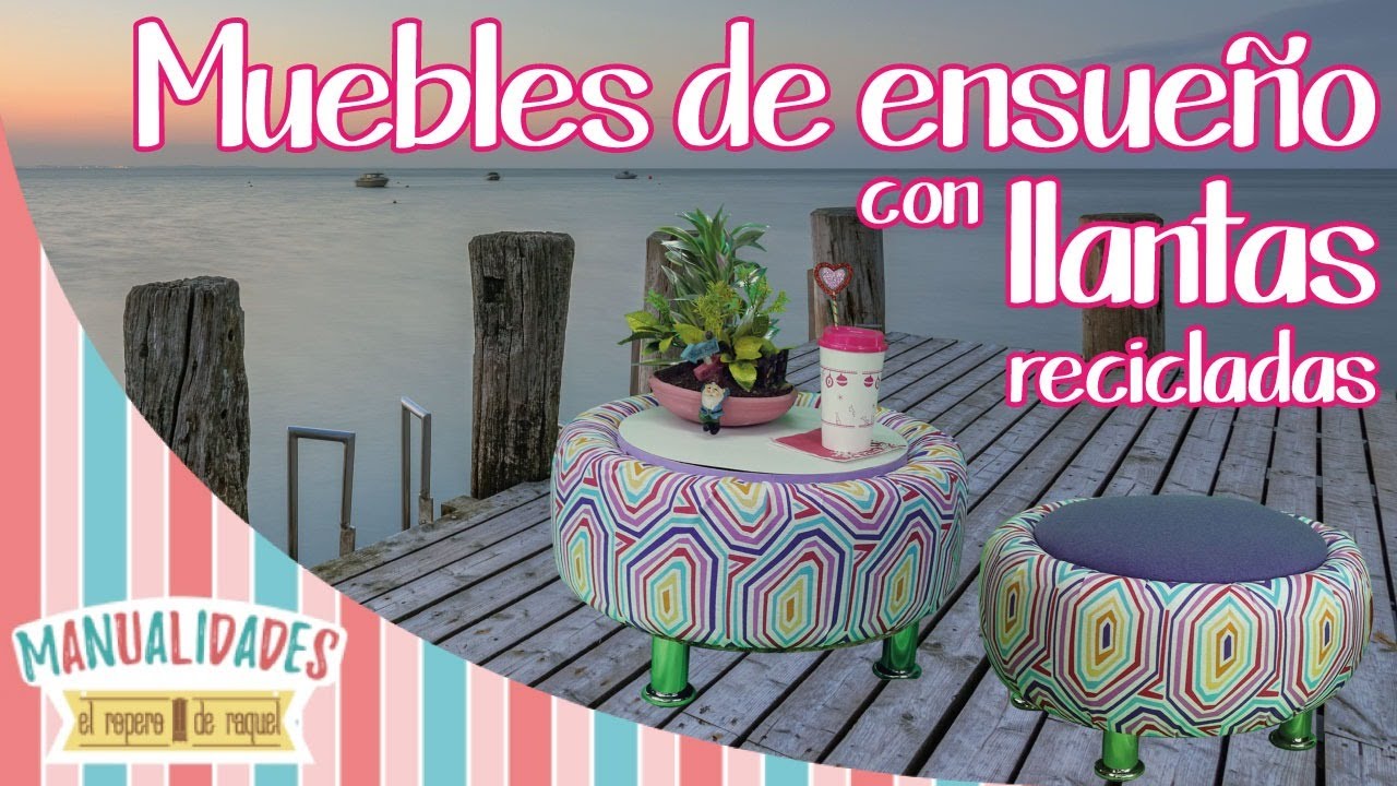 Ropero Raquel 37. Muebles de Ensueño con llantas recicladas