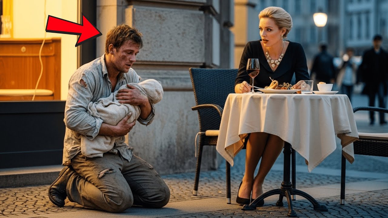 Ich kniete auf dem Marienplatz vor einer fremden Frau und bat sie um Essensreste für mein Baby. Ich hatte zwei Tage nichts gegessen, Lena die letzte Flasche am Morgen gegeben, und am nächsten Tag...
