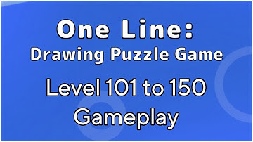 One Line: Drawing Puzzle Game Level 101 to 150 Gameplay