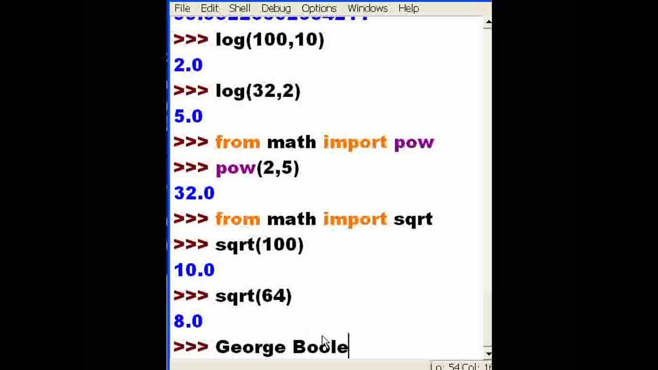 From math import sqrt. Log в питоне. Pow в питоне. Math в питоне. Sqrt в питоне.