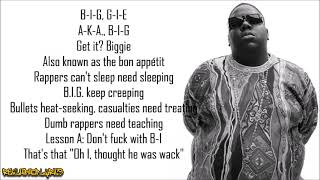 The Notorious B.I.G. - Unbelievable (Lyrics)