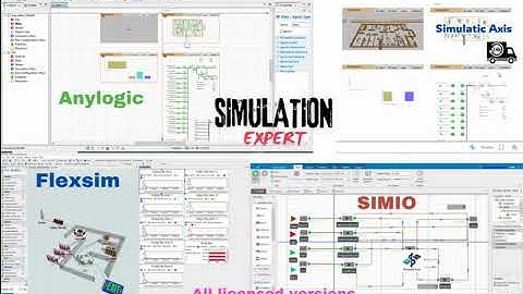 University lab simulation on flexsim