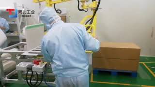 Paper roll pallet manipulator