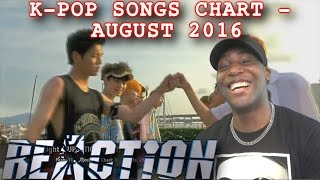 [TOP 50] K-POP SONGS CHART: AUGUST 2016 (WEEK 4) REACTION!