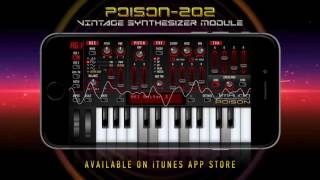 Poison-202 Vintage Synthesizer Module (factory presets demo)