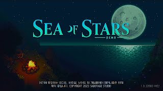 [Switch] 슈퍼마리오RPG + 크로노 트리거 스타일의 인디 게임 Sea of Stars 데모를 해보는 방송