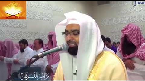 آيات مؤثرة جداً أبكت الشيخ ناصر القطامي(يَوم نَقول لِجَهنم هَل امتلَأْت)