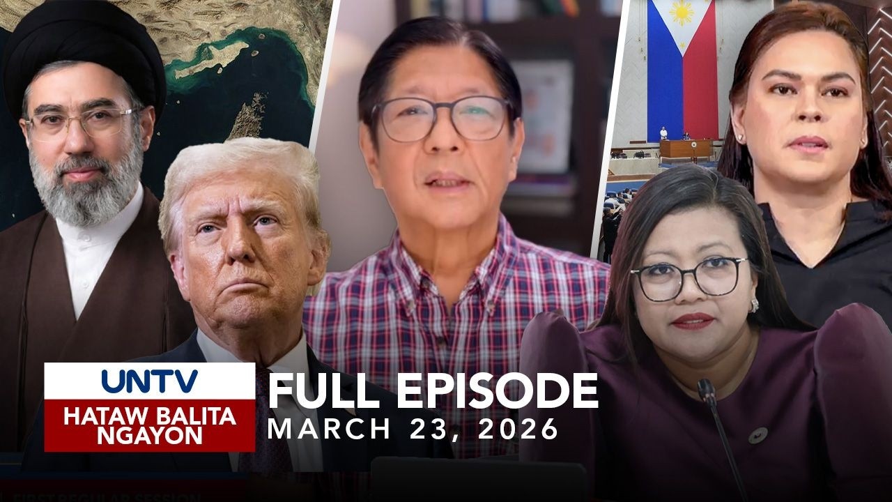 UNTV: Hataw Balita Ngayon | March 23,  2026