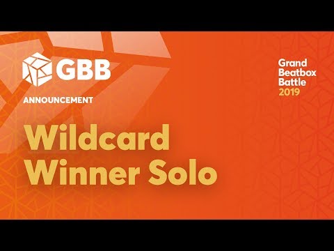 GBB 2019 SOLO Wildcard Winner Announcement