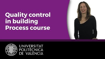 Quality Control in Building Process: Land Work | 1/17 | UPV