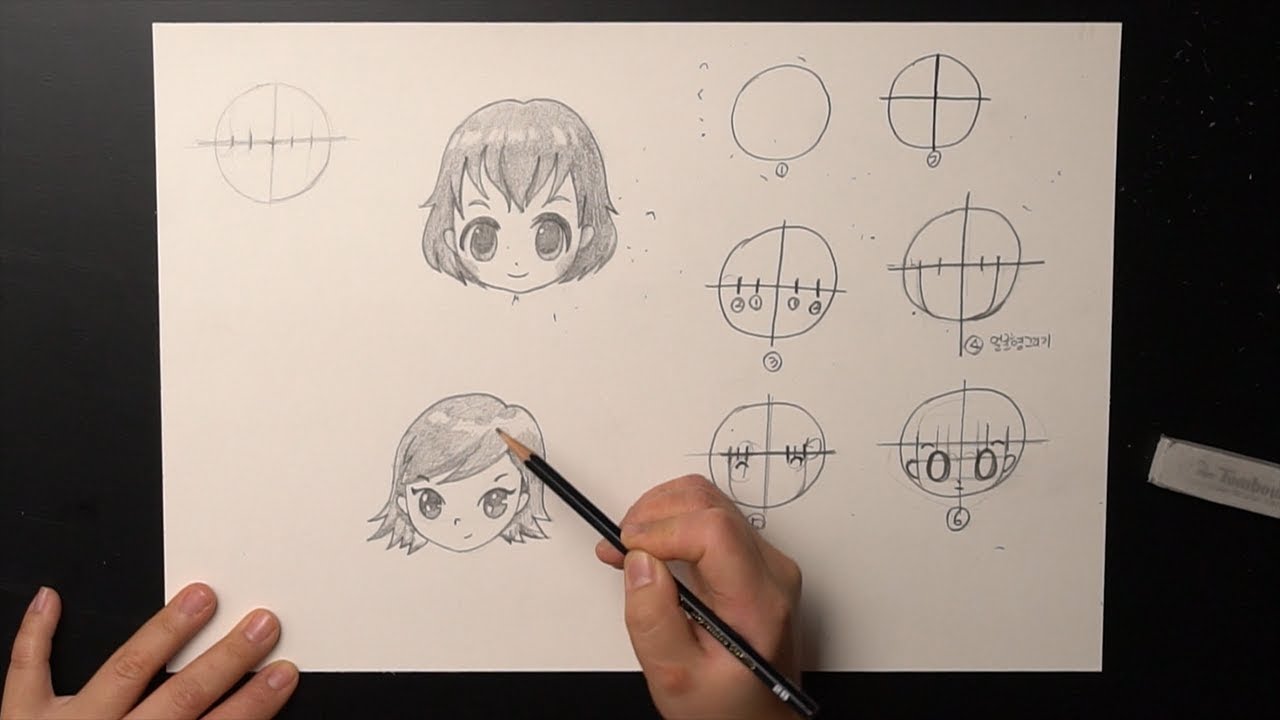 Animation] How To Draw Mini-Characters - Drawing Characters - Youtube