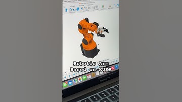 Designing a Robotic Arm Based on KUKA! #engineering #robot #technology #ai #3d #3dprinting