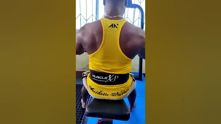 BACK  WORKOUT  ||Seated Machine row|| #shorts #you...