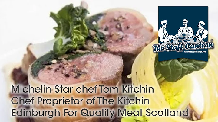 Michelin Star chef Tom Kitchin Chef Proprietor of The Kitchin Edinburgh For Quality Meat Scotland