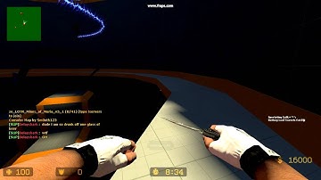 Counter strike source SCOUT/KNIFE KILL [Test video STEAMGAMERS]