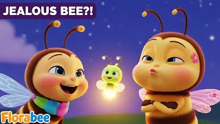 Jealous Bee & New Glow Friend 🐝✨ Luna, Florabee & Twinko Kids Cartoon Story screenshot 2