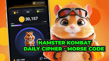 Hamster Kombat Daily Cipher - Morse Code - 28 July 2024 #crypto #hamsterkombat #dailycipher