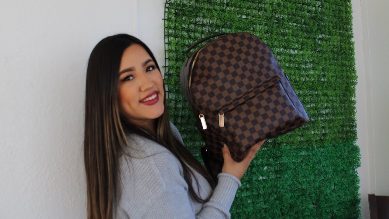 Comparing the Daisy Rose, Luxouria & Wodkeis Brown Checkered Makeup Bags