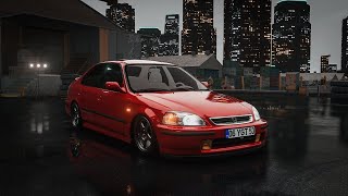 Derya Uluğ - Sana Çıkıyor Yollar Honda Civic Vti̇ Assetto Corsa