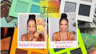 JUVIA&#39;S PLACE HONEY REBEL PALETTE PLUS BRONZER AND BLUSH DUOS | REVIEW AND FIRST IMPRESSION