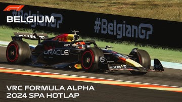 Assetto Corsa F1 | Spa Hotlap | VRC Formula Alpha 2024 | 1:50.992 | Onboard Camera
